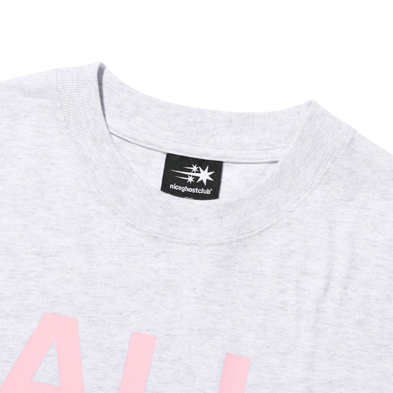 Nice Ghost Club X JIMMIZO ADHD DRESS BIG BIG TEE [LIGHT GREY]