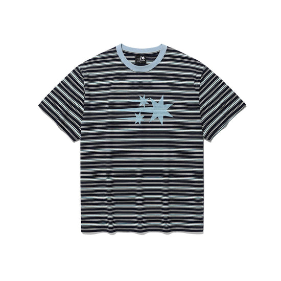 Nice Ghost Club Stripe 3Star Basic Tee [Navy]