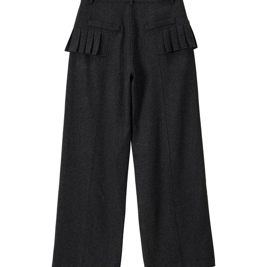 Bitter Cells Illusion Wool Wide Pants