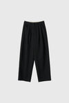 General Idea WOMAN Double Pleat Semi-Wide Slacks