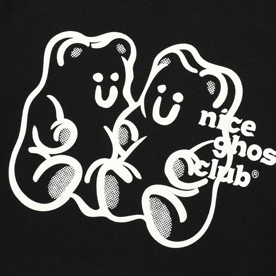 Nice Ghost Club Gummy Bear & Logo Hoodie