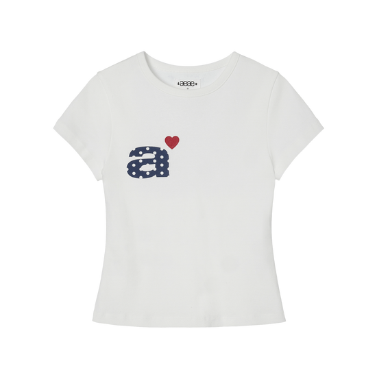 AEAE Dot Small Letter Tee