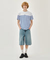 Marithé François Girbaud BLOCK STRIPE TEE