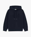 Marithé François Girbaud [REGEN] EMBO CLASSIC LOGO HOODIE navy