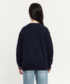 Marithé François Girbaud Kids Basic V-Neck Cardigan Navy