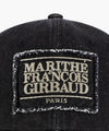 Marithé François Girbaud PIGMENT SMALL CLASSIC LOGO CAP washed black