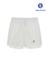 MLB Women's Sportive Ribstop Light Weight Sheer 4in Shorts