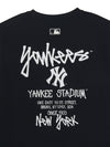 MLB Basic Street Back Lettering Over Fit T-shirt