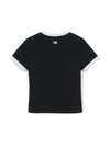 MLB Women's Basic Small Logo Ringer T-Shirts