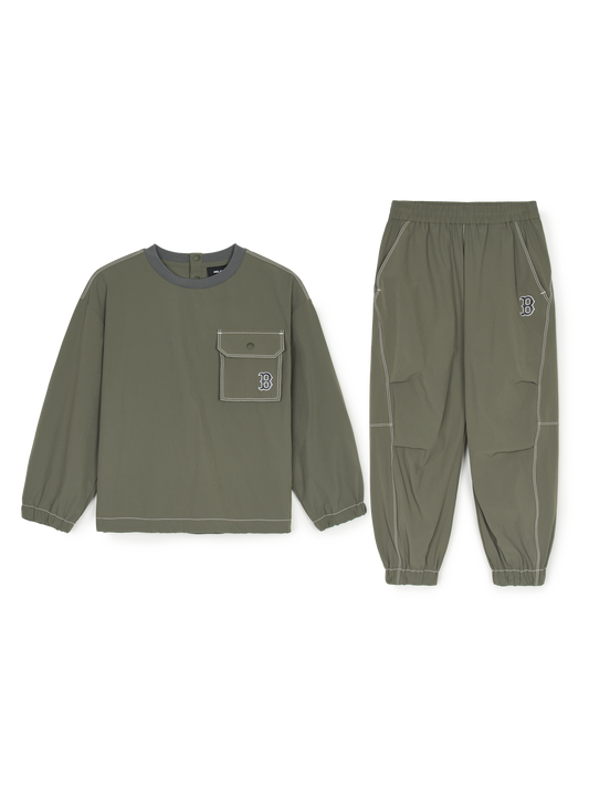 MLB Basic Outdoor Woven Sweatshirt Set