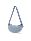 MLB Classic Monogram Denim Vintage Hobo Bag