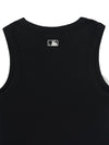 MLB Women's Street Slim Ribbed Sleeveless T-Shirts