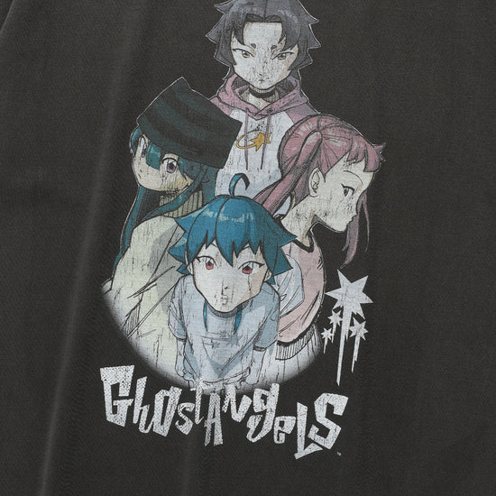 Nice Ghost Club Ghost Angels Poster Pigment Big Big Tee [Charcoal]