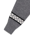 Mahagrid Skull Cowichan Knit Sweater