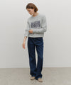 Marithé François Girbaud Boucle Classic Logo Knit Pullover