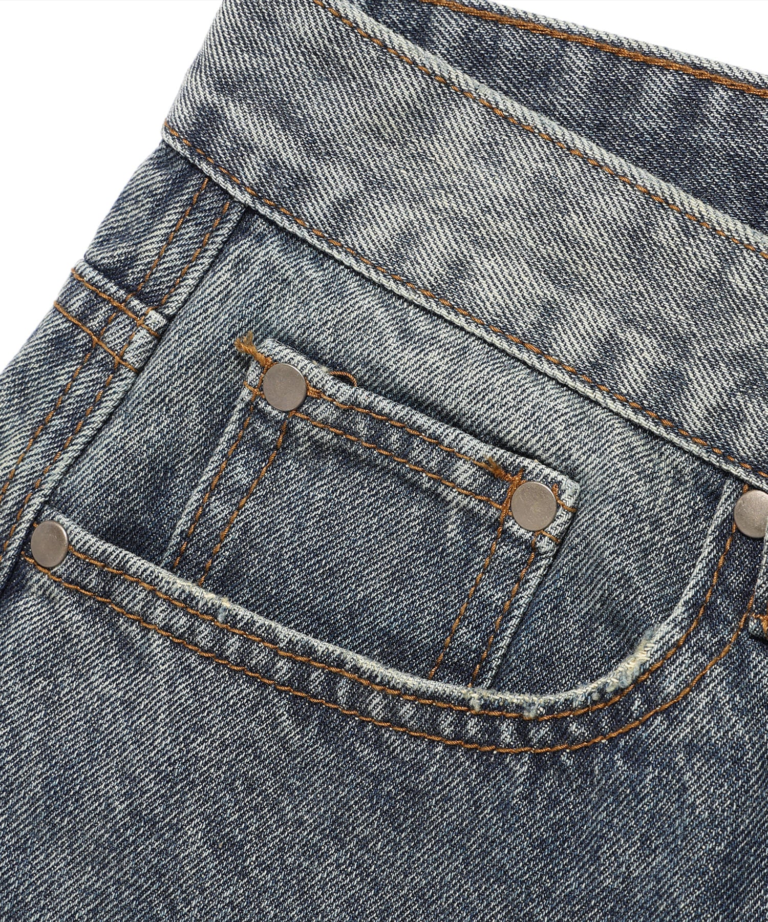 Nice Ghost Club Angels Wide Washed Jeans