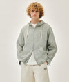 Marithé François Girbaud Classic Logo Hooded Pattern Jacket