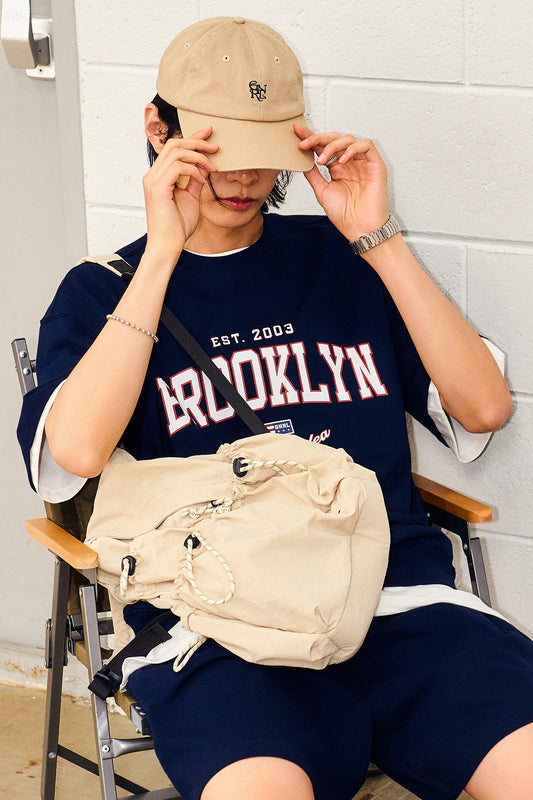 General Idea Unisex Brooklyn Mini Zurie Short Sleeve T-Shirt [Navy]