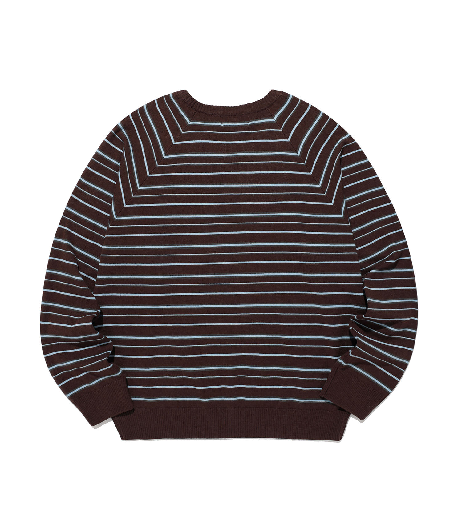 Nice Ghost Club Multi Stripe 3 Star V Neck Knit