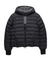 Bitter Cells Hood Check Light Puffer Jacket