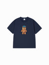 ADLV 3D Stand AC Bear Short Sleeve T-Shirt