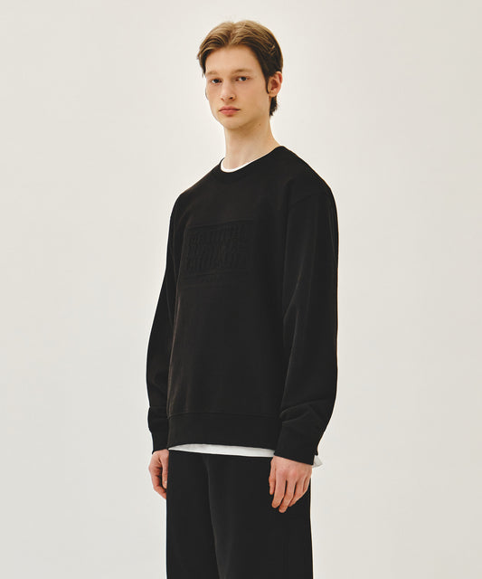 Marithé François Girbaud EMBO CLASSIC LOGO SWEATSHIRT