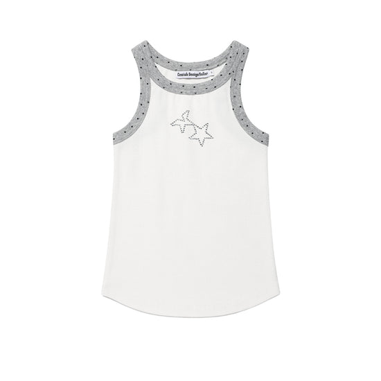 Cavish Twin Star Sleeveless Top