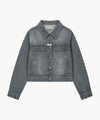Marithé François Girbaud W DENIM TRUCKER JACKET
