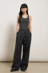 General Idea WOMAN Solid U-Neck Sleeveless