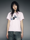 ADLV Women's ADLV Applique Logo Short Sleeve T-Shirt