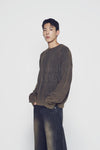 ADLV Front Side Line Semi Tapered Denim Pants