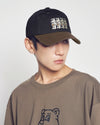 ADLV AC Bear Embroidery Two Tone Ball Cap