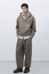 General Idea UNISEX Stitch V-Neck Sweat Hoodie