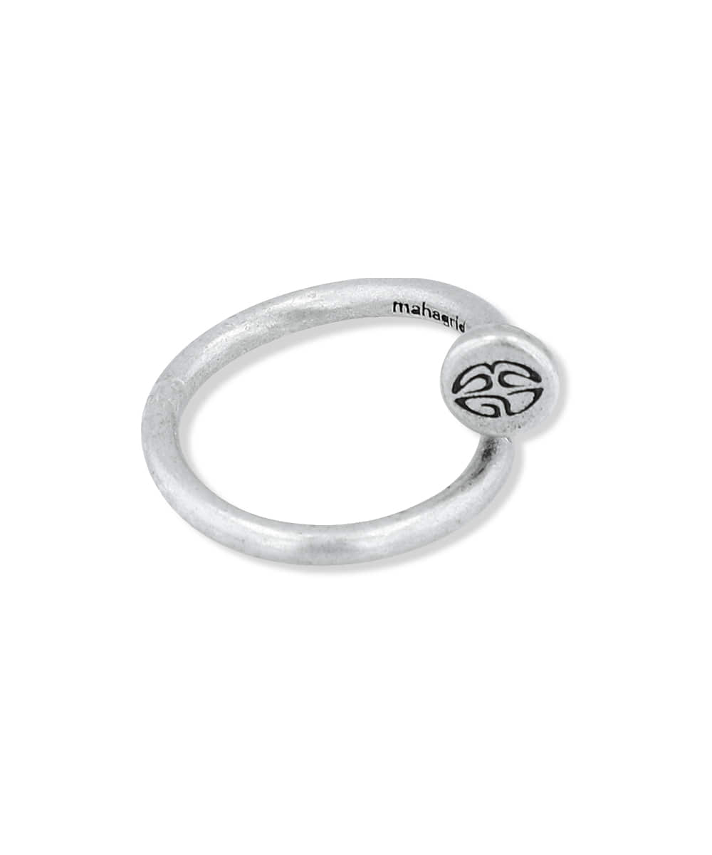 Mahagrid Eclipse Nail Ring [Silver]