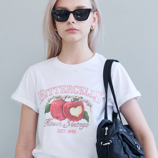 Bitter Cells Red Apple Tee