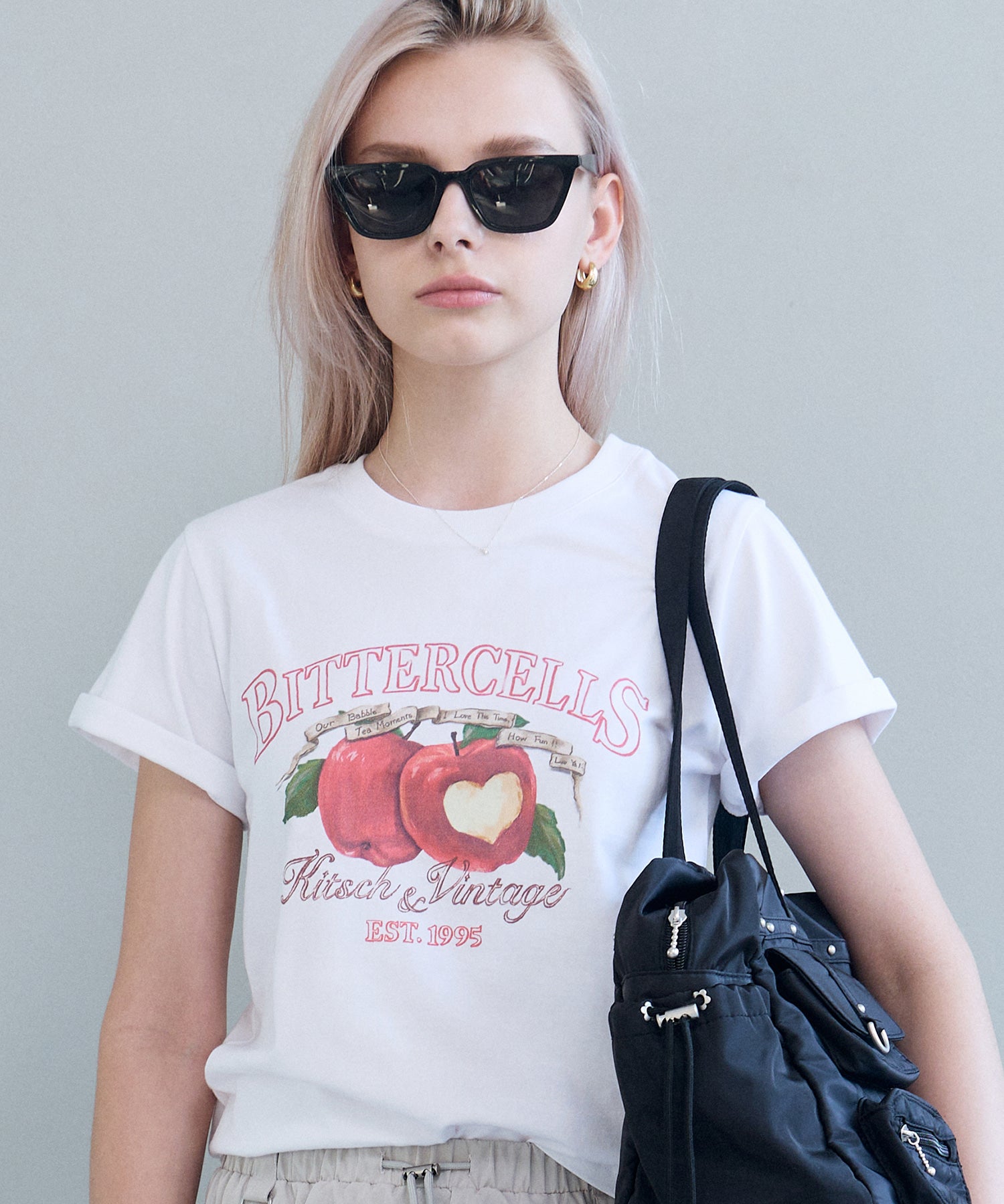 Bitter Cells Red Apple Tee