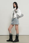 General Idea WOMAN Big Pocket Semi Crop Jacket