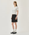 Marithé François Girbaud W EASY LINEN SHORTS