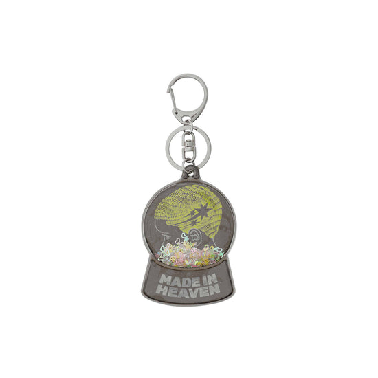 Nice Ghost Club 3 Stars Head Snowball Keychain [Black]