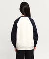 Marithé François Girbaud Kids Vintage Baseball Raglan Sweatshirt Dark Navy