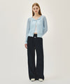 Marithé François Girbaud W SHEER KNIT CARDIGAN