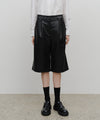 Marithé François Girbaud Women's Regular Logo Bermuda Pants Black