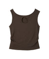 Bitter Cells Hole Off Shoulder Sleeveless