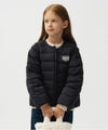 Marithé François Girbaud ENFANT COLLARLESS LIGHTWEIGHT DUCK DOWN JACKET LIGHT GRAY