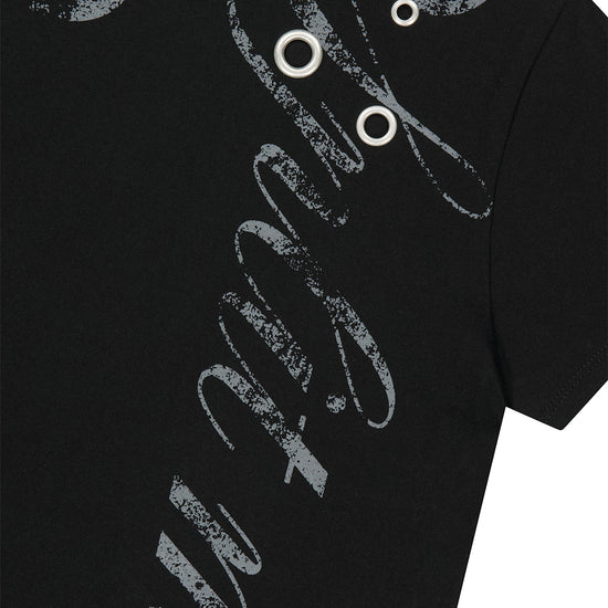 Mahagrid Truth Eyelet Tee
