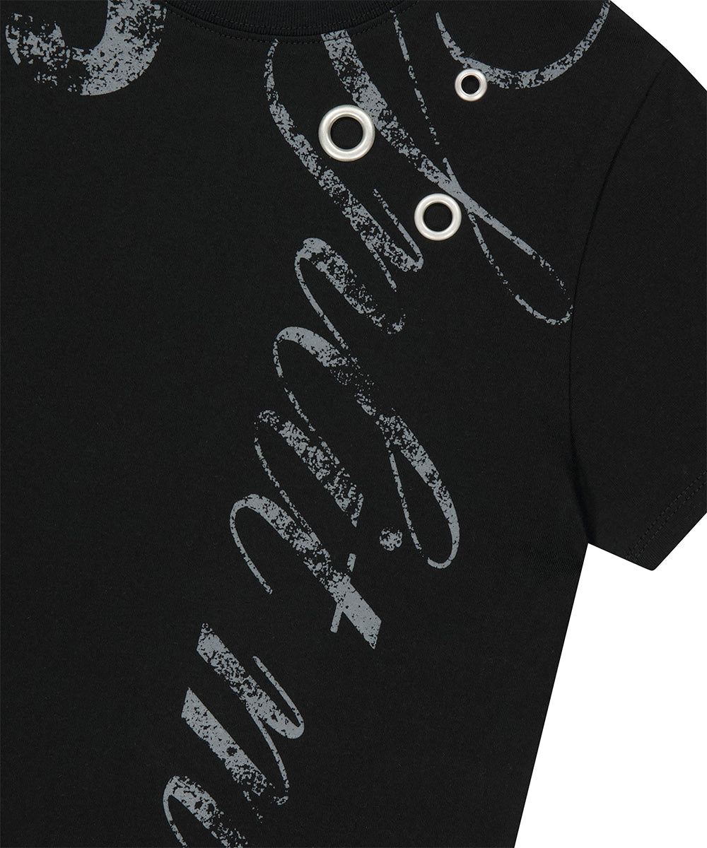 Mahagrid Truth Eyelet Tee