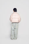ADLV Woman Basic Logo Oversize Short Crop Duck Down Jacket