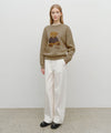 Marithé François Girbaud Doodle Bear Knit Pullover