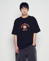 ADLV Bear Doll Hug Brown Line Friends Short Sleeve T-Shirt