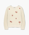 Marithé François Girbaud Kids Flower Knit Pullover